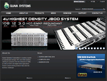 Tablet Screenshot of guavasystems.com